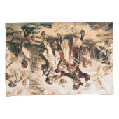 Capture, Pirate Blackbeard, Königin Anne's Rache Kissenbezug (Vorderseite-Rechts)