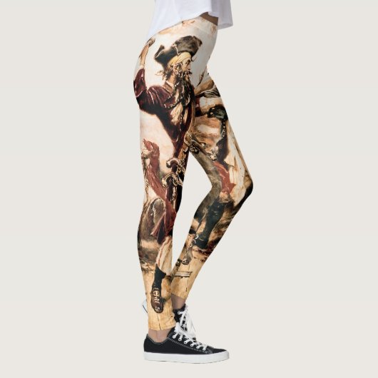 Capture, Pirate Blackbeard, Königin Anne's Rache Leggings (Rechts)