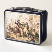 Capture, Pirate Blackbeard, Königin Anne's Rache Metall Brotdose (Vorderseite)