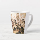 Capture, Pirate Blackbeard, Königin Anne's Rache Milchtasse (Rechte Ecke)