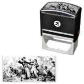 Capture, Pirate Blackbeard, Königin Anne's Rache Permastempel (Beispiel)