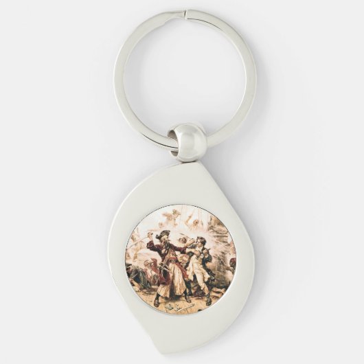 Capture, Pirate Blackbeard, Königin Anne's Rache Schlüsselanhänger (Vorderseite)