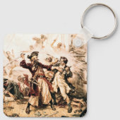 Capture, Pirate Blackbeard, Königin Anne's Rache Schlüsselanhänger (Rückseite)