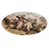 Capture, Pirate Blackbeard, Königin Anne's Rache Schneidebrett (Ecke)