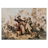 Capture, Pirate Blackbeard, Königin Anne's Rache Schneidebrett (Vorderseite)