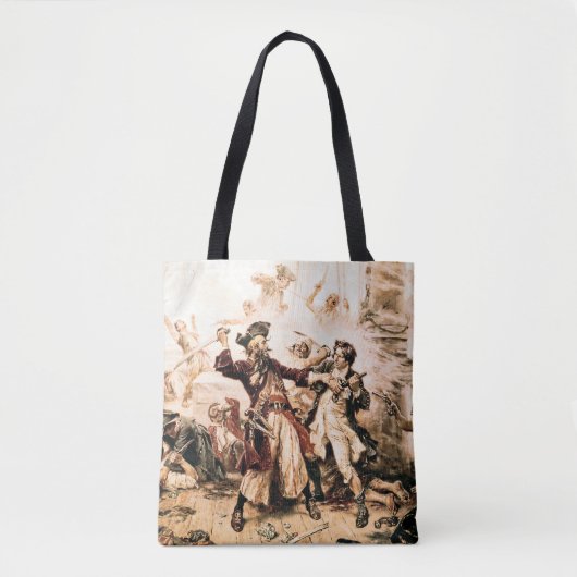 Capture, Pirate Blackbeard, Königin Anne's Rache Tasche (Vorderseite)