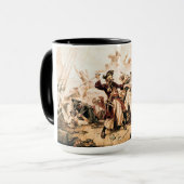 Capture, Pirate Blackbeard, Königin Anne's Rache Tasse (Vorderseite Links)