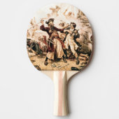 Capture, Pirate Blackbeard, Königin Anne's Rache Tischtennis Schläger (Vorderseite)