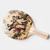 Capture, Pirate Blackbeard, Königin Anne's Rache Tischtennis Schläger (Seitenansicht)