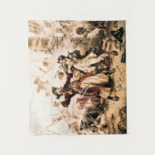 Capture, Pirate Blackbeard, Königin Anne's Rache Wandteppich (Vorderseite)