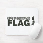 Capture the Flag - Gamer, Gaming, Videospiele Mousepad (Mit Mouse)