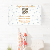 Capture the Liebe add QR scan upload image blue Banner (Insitu)
