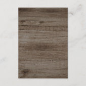 Capture the Liebe Foto I Spy Wedding Game Menufff Begleitkarte (Rückseite)