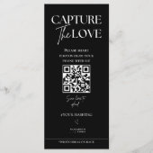 Capture the Liebe Foto I Spy Wedding Game Sage Menükarte (Vorderseite)