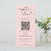 Capture the Liebe Foto I Spy Wedding Game Sage Menükarte (Stehend Vorderseite)