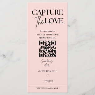 Capture the Liebe Foto I Spy Wedding Game Sage Menükarte