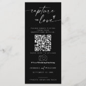 Capture the Liebe Foto I Spy Wedding Game Sage Menükarte (Vorderseite)