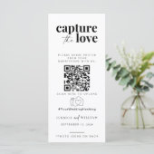 Capture the Liebe Foto I Spy Wedding Game Sage Menükarte (Stehend Vorderseite)