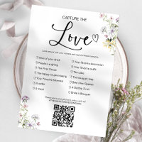Capture the Liebe I Spy Wedding Game with QR