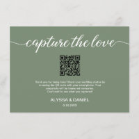 Capture the Liebe QR Code Hochzeit Foto Share