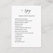 Capture the Liebe QR Code Hochzeit Foto Sharing Begleitkarte (Rückseite)