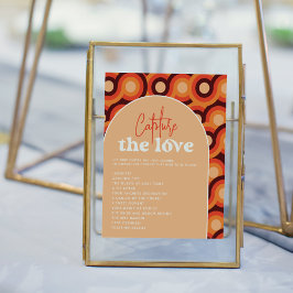 Capture the Liebe Wedding Fotos unterzeichnen Poster