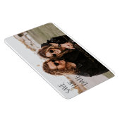 Capture the Moment Foto Wedding Save the Date Magnet (Rechte Seite)