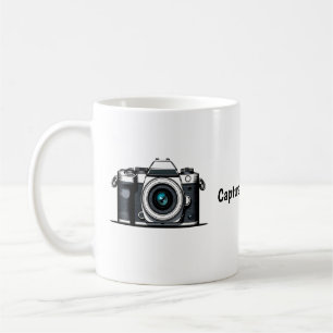 Capture the Moment - Fotografie-Tasse von Kameras Kaffeetasse