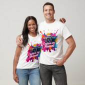 Capture the Moment - Retro Camera Art T-Shirt (Unisex)