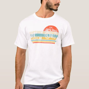 Capture the Moments Camera Fotografy. T-Shirt