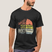 Capture the Moments Camera Fotografy. T-Shirt (Vorderseite)