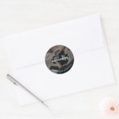 Capture your Special Day, Berufliche Fotografie Runder Aufkleber (Umschlag)