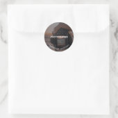 Capture your Special Day, Berufliche Fotografie Runder Aufkleber (Tasche)