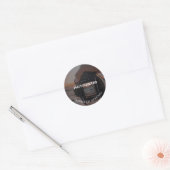 Capture your Special Day, Berufliche Fotografie Runder Aufkleber (Umschlag)