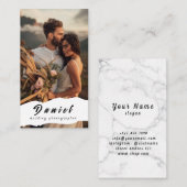 Capture your Special Day, Berufliche Fotografie Visitenkarte (Vorne/Hinten)