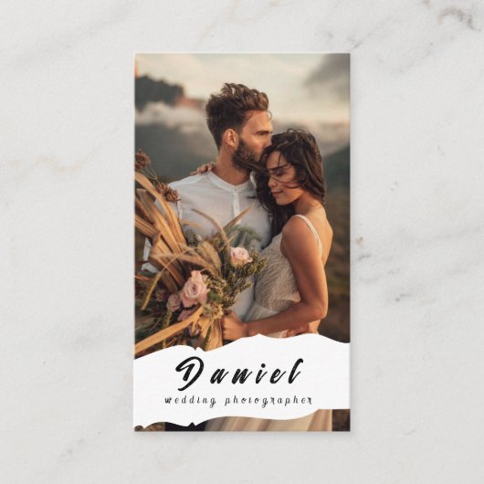 Capture your Special Day, Berufliche Fotografie Visitenkarte (Vorderseite)