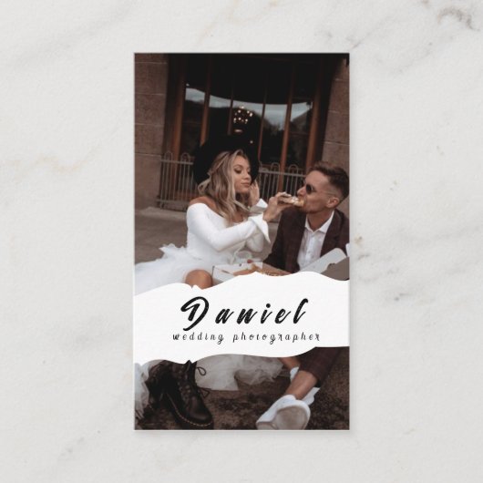 Capture your Special Day, Berufliche Fotografie Visitenkarte (Vorderseite)