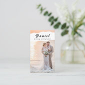 Capture your Special Day, Berufliche Fotografie Visitenkarte (Stehend Vorderseite)