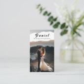 Capture your Special Day, Berufliche Fotografie Visitenkarte (Stehend Vorderseite)