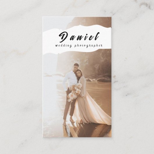 Capture your Special Day, Berufliche Fotografie Visitenkarte (Vorderseite)