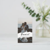 Capture your Special Day, Berufliche Fotografie Visitenkarte (Stehend Vorderseite)