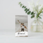 Capture your Special Day, Berufliche Fotografie Visitenkarte (Stehend Vorderseite)