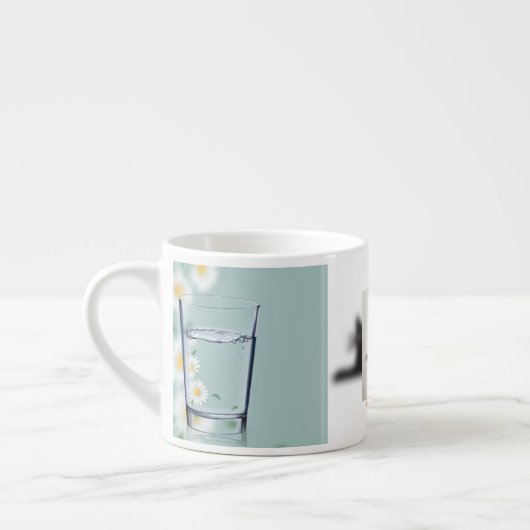 Capuccino-Tasse Espressotasse (Links)