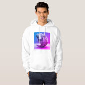 Capuchon Wirth Löwe Design für Männer Hoodie (Vorne ganz)