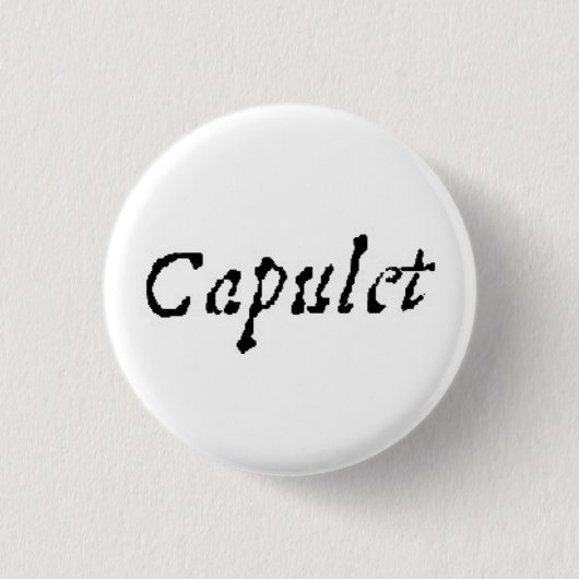 Capulet Button (Vorderseite)