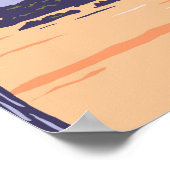 Capulin Volcano Vintages Nationaldenkmal Poster (Ecke)