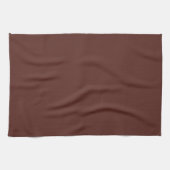 Caput mortuum (einfarbige Farbe) Geschirrtuch (Horizontal)