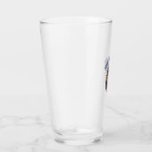 Capy 4. Juli Patriotischer Capybara Vektor Design_ Glas (Rechts)