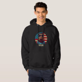 Capy 4th of July Capybara USA Hoodie (Vorne ganz)