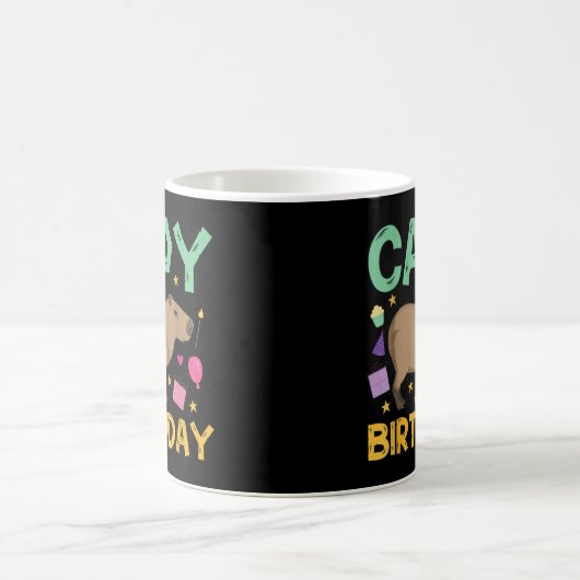 Capy Birthday, Cappybara, Capybara Kaffeetasse (Mittel)